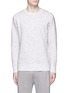 Main View - Click To Enlarge - 73176 - Triple stripe embroidered bonded sweatshirt