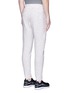 Back View - Click To Enlarge - 73176 - Triple stripe embroidered bonded pants