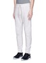 Front View - Click To Enlarge - 73176 - Triple stripe embroidered bonded pants