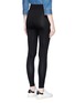 Back View - Click To Enlarge - TOPSHOP - High waist stretch jersey leggings