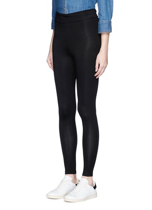 Front View - Click To Enlarge - TOPSHOP - High waist stretch jersey leggings
