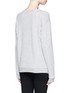 Back View - Click To Enlarge - TOPSHOP - Logo print peached cotton sweatshirt