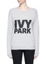 Main View - Click To Enlarge - TOPSHOP - Logo print peached cotton sweatshirt