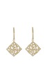 Main View - Click To Enlarge - ETERNAMÉ - 'Noor' diamond pavé 18k gold earrings