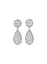 Main View - Click To Enlarge - BUCCELLATI - 'Ramage' diamond 18k gold drop earrings