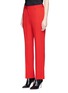Front View - Click To Enlarge - GIVENCHY - Wool grain de poudre pants