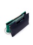 Detail View - Click To Enlarge - DELPOZO - 'Gret' colourblock leather satchel clutch