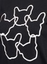 Detail View - Click To Enlarge - ÊTRE CÉCILE - 'Dog Ring' embroidered cotton jersey T-shirt