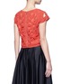 Back View - Click To Enlarge - ALICE & OLIVIA - Bead embellished floral cropped top