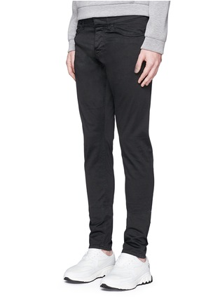 Front View - Click To Enlarge - BALENCIAGA - Stretch cotton gabardine pants