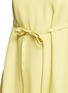 Detail View - Click To Enlarge - VALENTINO GARAVANI - Silk gazar peplum sleeveless maxi dress