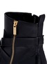 Detail View - Click To Enlarge - MICHAEL KORS - 'Bryce' logo buckle strap leather boots