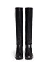 Figure View - Click To Enlarge - MICHAEL KORS - 'Joanie' stretch back leather knee high boots