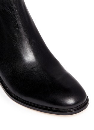 Detail View - Click To Enlarge - MICHAEL KORS - 'Sabrina' leather ankle boots