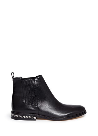 Main View - Click To Enlarge - MICHAEL KORS - 'Sabrina' leather ankle boots