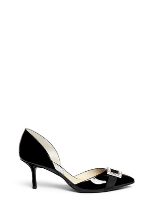 Main View - Click To Enlarge - MICHAEL KORS - 'Shirley' patent leather pumps