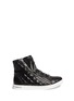 Main View - Click To Enlarge - MICHAEL KORS - 'Urban Chain' quilted leather sneakers