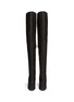 Figure View - Click To Enlarge - AQUAZZURA - 'Corset Cuissard' suede lace-up thigh high boots