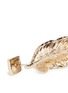 Detail View - Click To Enlarge - VALENTINO GARAVANI - 'Rockstud' feather earrings