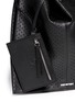 Detail View - Click To Enlarge - MC Q - 'Plath' perforated leather shopping tote