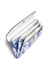 Detail View - Click To Enlarge - MC Q - 'Risk' marble print patent leather clutch