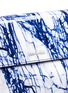 Detail View - Click To Enlarge - MC Q - 'Risk' marble print patent leather clutch