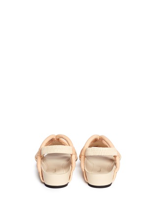 Back View - Click To Enlarge - 3.1 PHILLIP LIM - 'Marquise' padded cord slingback sandals