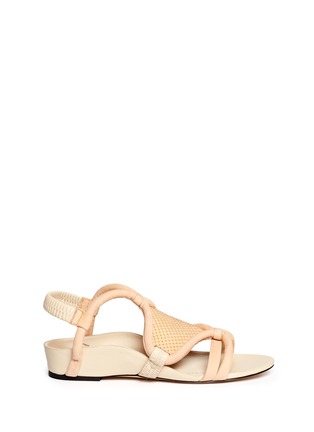 Main View - Click To Enlarge - 3.1 PHILLIP LIM - 'Marquise' padded cord slingback sandals