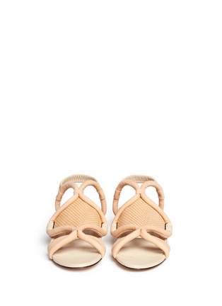Figure View - Click To Enlarge - 3.1 PHILLIP LIM - 'Marquise' padded cord slingback sandals