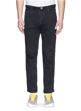 Main View - Click To Enlarge - WHITE MOUNTAINEERING - Stretchy garment dye jeans