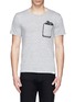 Main View - Click To Enlarge - WHITE MOUNTAINEERING - Patch pocket cotton blend T-shirt