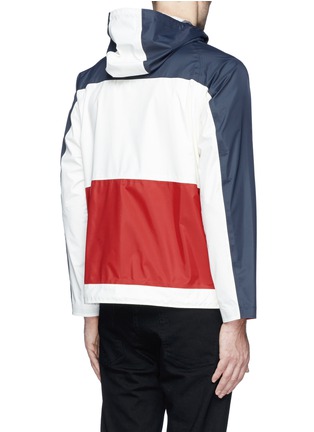 Back View - Click To Enlarge - WHITE MOUNTAINEERING - Colourblock SAITOS® nylon jacket