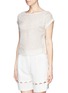 Front View - Click To Enlarge - ALICE & OLIVIA - 'Erin' embellished boxy top