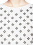 Detail View - Click To Enlarge - ALICE & OLIVIA - 'Drew' floral embellished sweatshirt