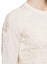 Detail View - Click To Enlarge - ALICE & OLIVIA - Flower lace appliqué cardigan