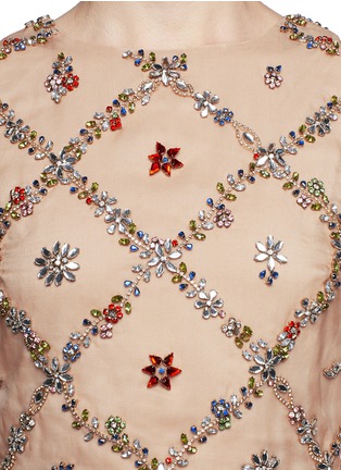 Detail View - Click To Enlarge - ALICE & OLIVIA - 'Kesten' embellished cropped top