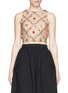 Main View - Click To Enlarge - ALICE & OLIVIA - 'Kesten' embellished cropped top