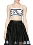 Main View - Click To Enlarge - ALICE & OLIVIA - 'Rene' damask sateen bustier