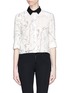 Detail View - Click To Enlarge - ALICE & OLIVIA - 'Sharon' cat print blouse
