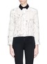 Main View - Click To Enlarge - ALICE & OLIVIA - 'Sharon' cat print blouse
