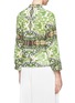 Back View - Click To Enlarge - ALICE & OLIVIA - 'Eloise' mirror garden print chiffon shirt