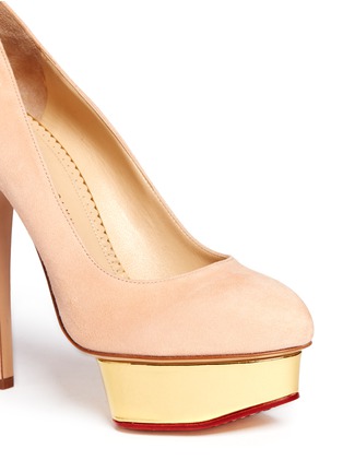 Detail View - Click To Enlarge - CHARLOTTE OLYMPIA - Dolly platform pumps