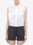 Main View - Click To Enlarge - STELLA MCCARTNEY - Sleeveless cotton shirt
