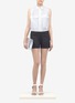 Figure View - Click To Enlarge - STELLA MCCARTNEY - Sleeveless cotton shirt