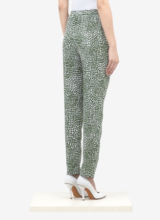 Back View - Click To Enlarge - STELLA MCCARTNEY - Printed silk pants 