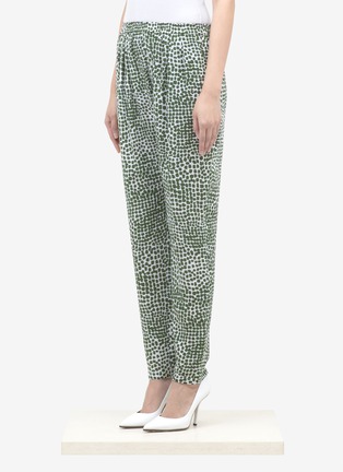 Front View - Click To Enlarge - STELLA MCCARTNEY - Printed silk pants 