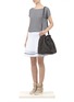 Figure View - Click To Enlarge - RAG & BONE - Gianna perforated-knit short-sleeve top