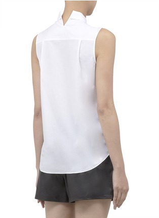 Back View - Click To Enlarge - THEYSKENS' THEORY - 'Buik' cotton sleeveless shirt