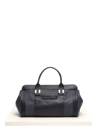 Main View - Click To Enlarge - CHLOÉ - 'Alice' two-tone medium leather bag