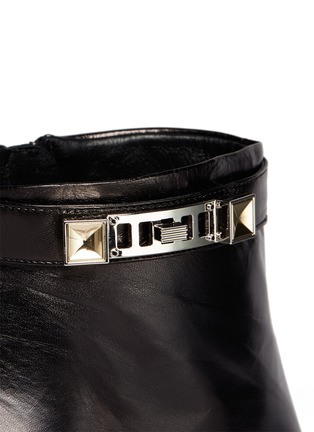 Detail View - Click To Enlarge - PROENZA SCHOULER - PS11 hardware peep-toe ankle boots